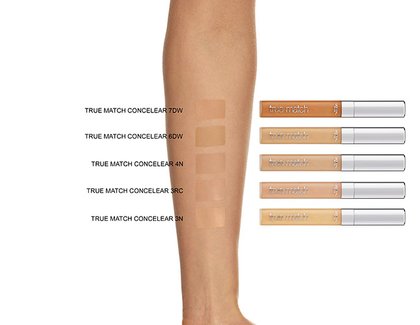Kem che khuyết điểm True Match Perfect Concealer cho da trung bình Mẫu thử trên tay